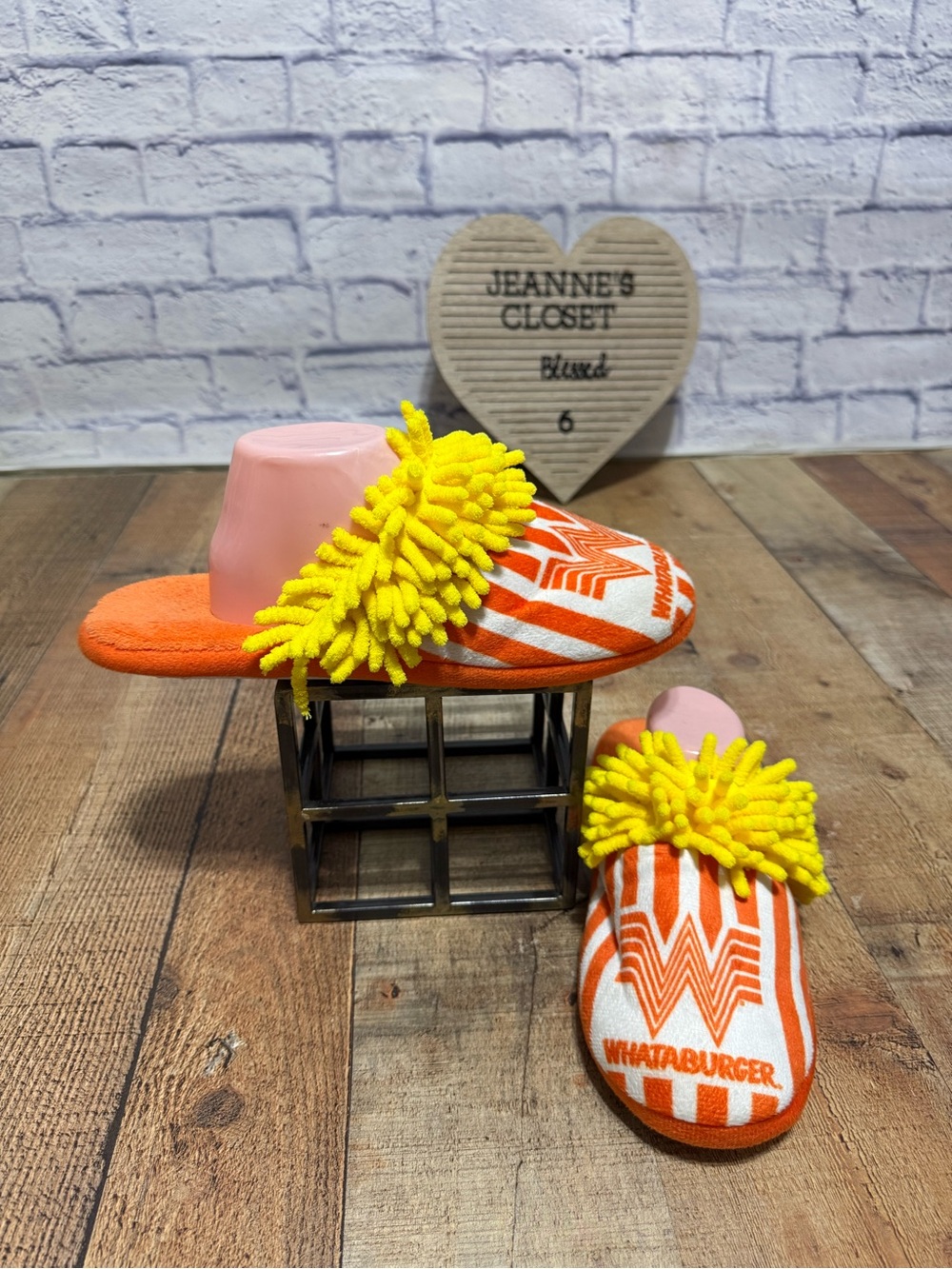 Whataburger French Fríes Slippers